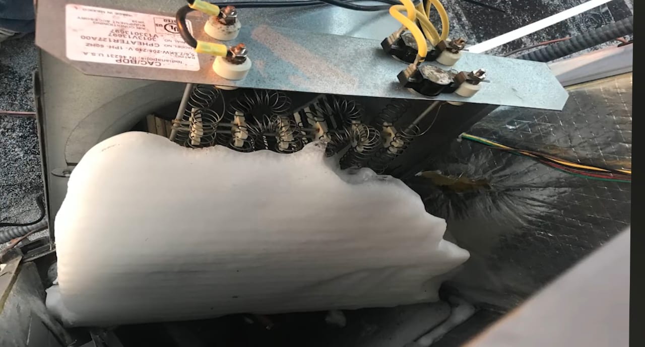 AC Freezes Up