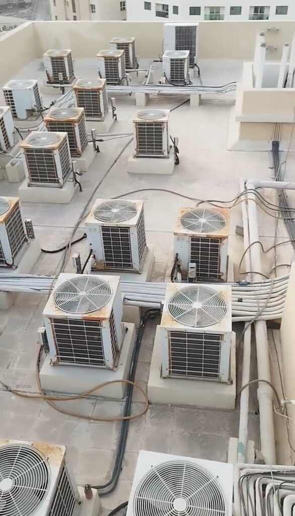 commercial ac unit installation